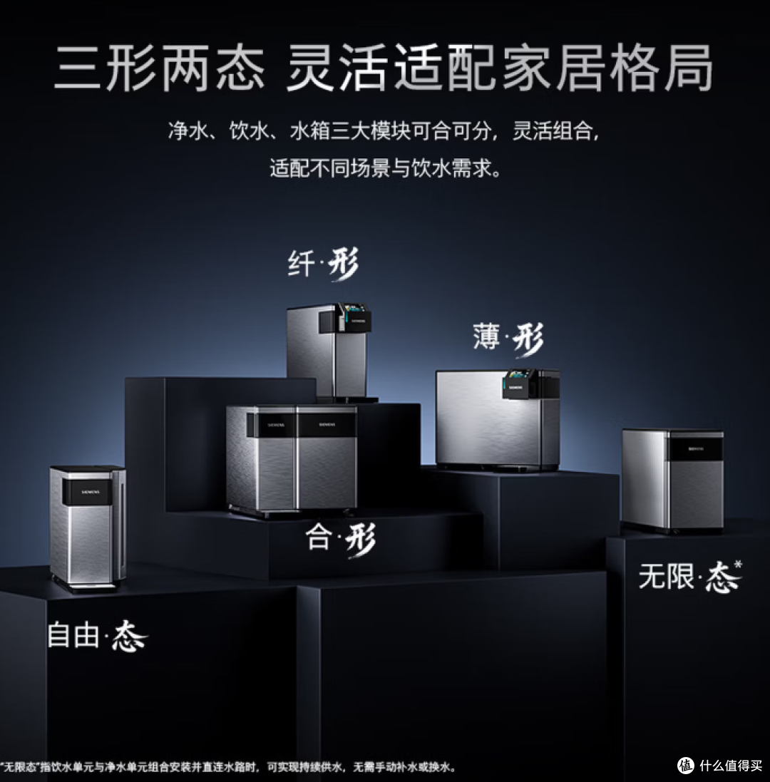 💧西门子新品【百变净钢】不仅净水,即热制冷饮水机,京东首发