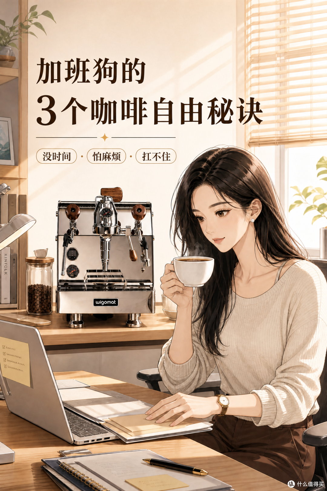早八晚十的打工人,3个咖啡自由秘诀分享
