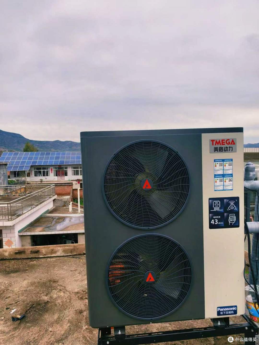 告别颗粒锅炉！120㎡自建房暖气片改造，美格动力AI空气能实测真香