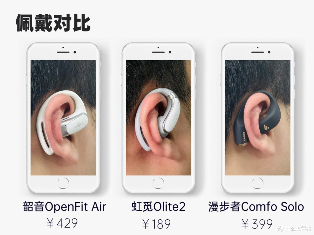 耳挂式耳机哪款性价比高？虹觅/韶音/漫步者三款热门耳机测评