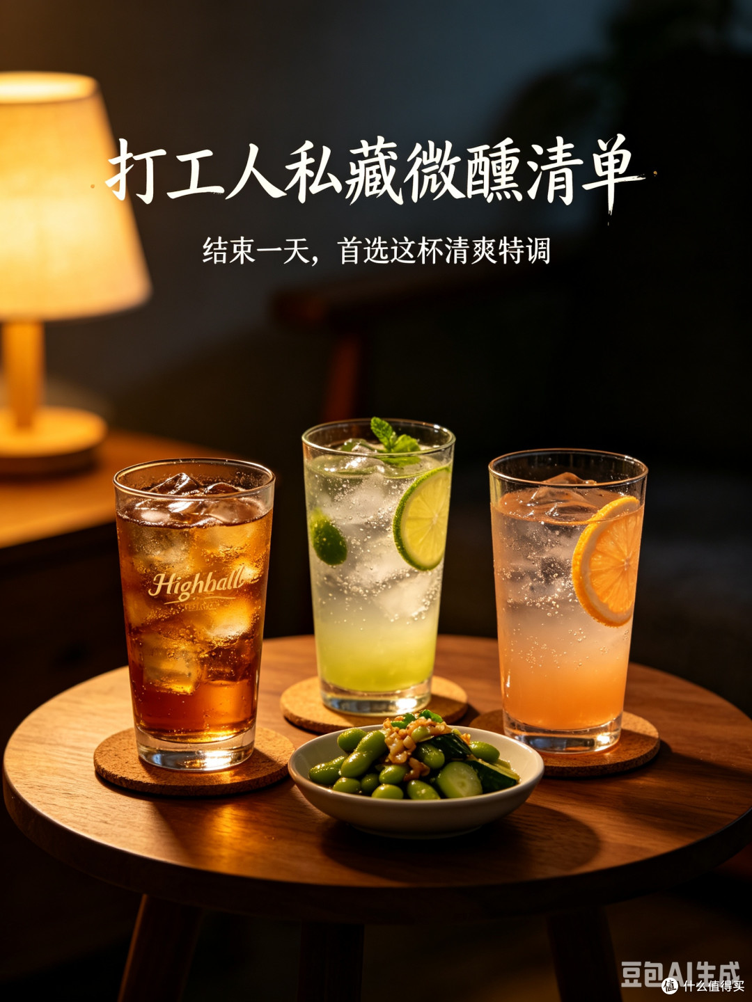 打工人私藏微醺清单,结束一天首选这杯清爽特调