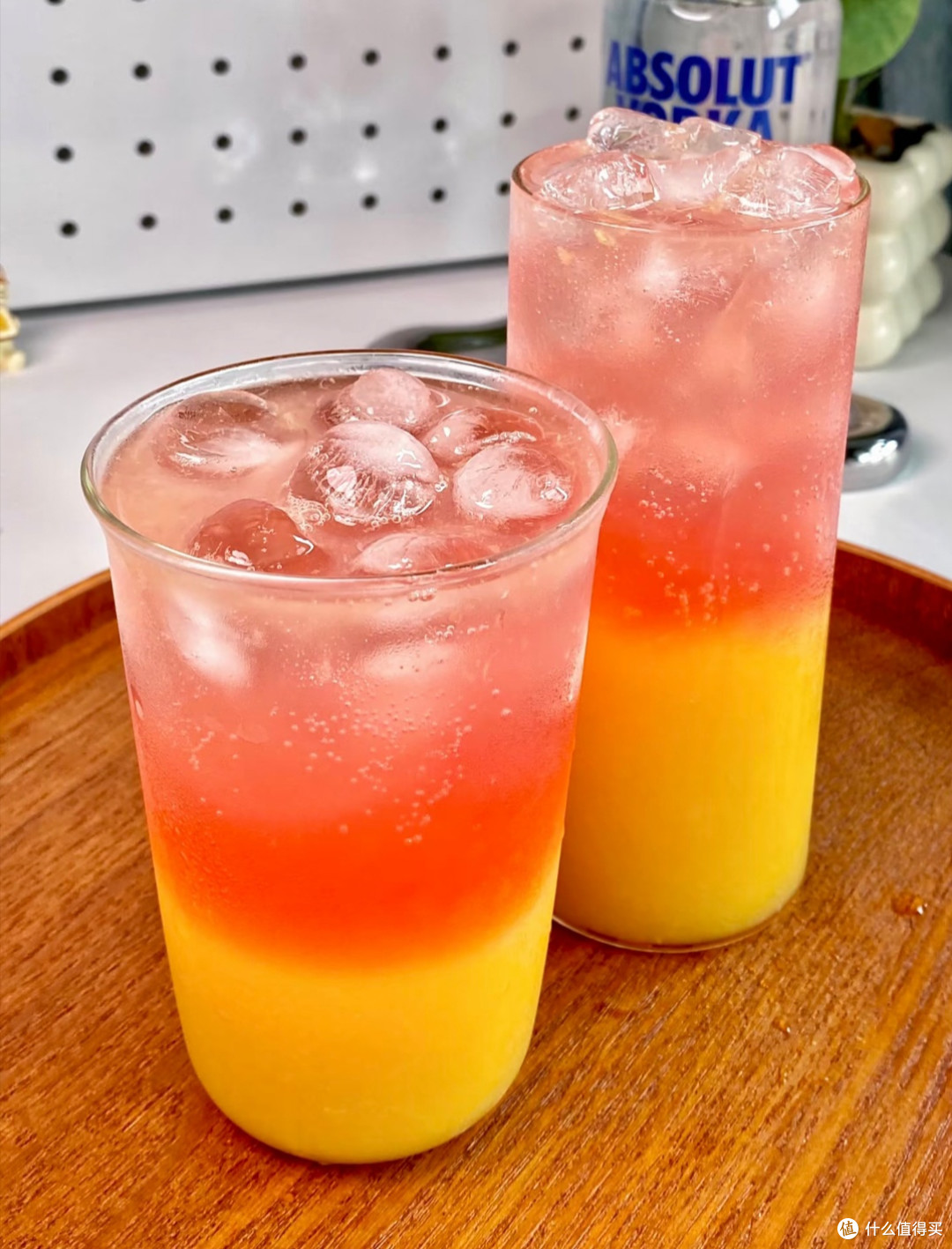 下班5分钟调酒✨日落鸡尾酒｜打工人低成本居家微醺