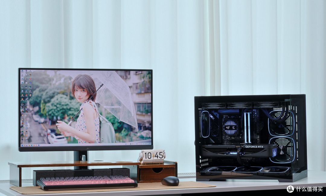 9850X3D+5080星曜+48G内存，预算2.4W+搞定黑色高性能海景房主机