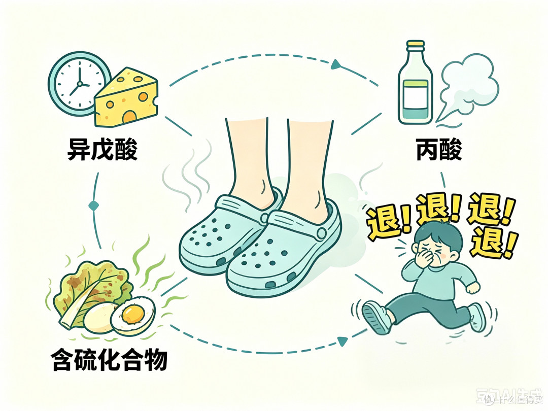 比运动鞋还能"腌"？夏天的洞洞鞋才是臭脚冠军