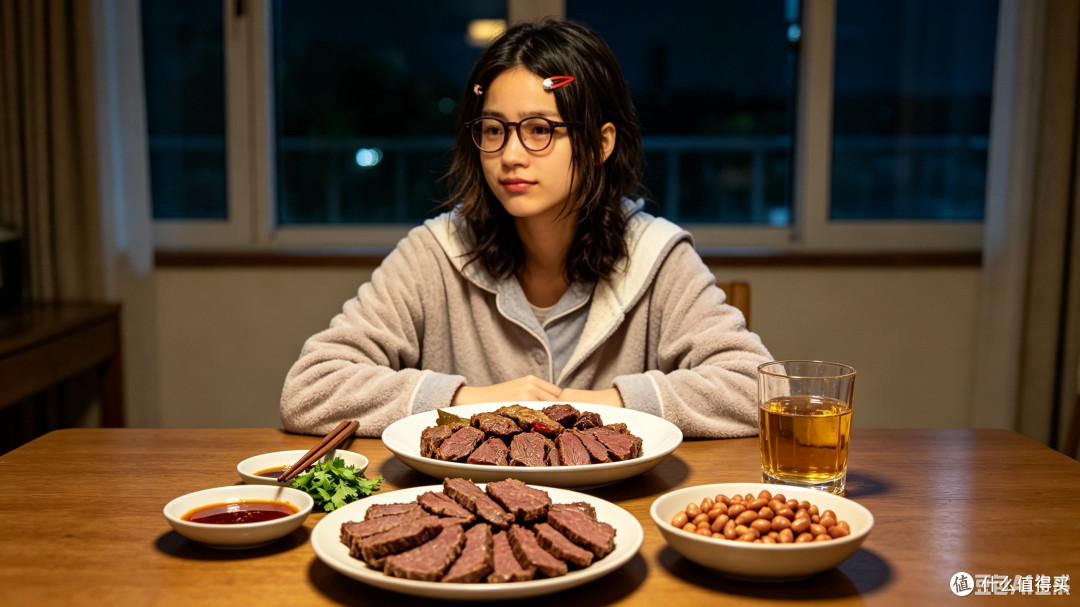 下班后的仪式感，藏在这一盘卤牛肉与花生米里