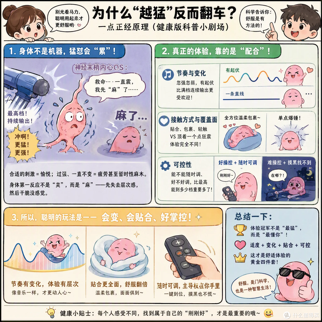越震越大越有感觉?女用玩具应该怎么选