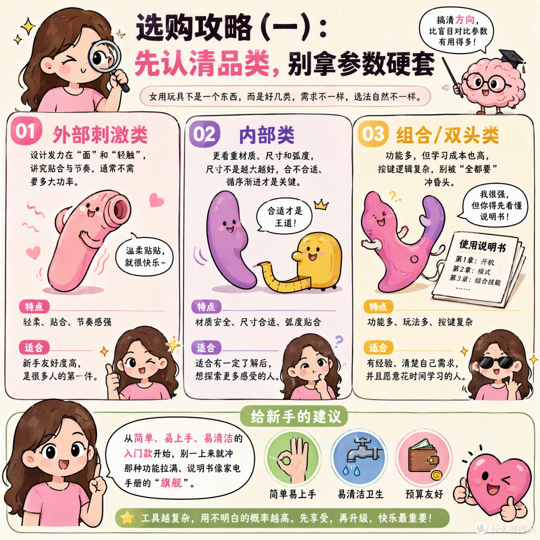越震越大越有感觉?女用玩具应该怎么选