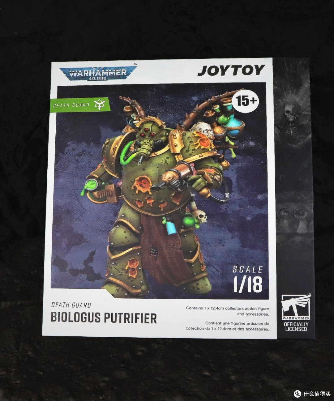 晒图与主观简聊JOYTOY暗源战锤40K死亡守卫病毒精炼者成品模型