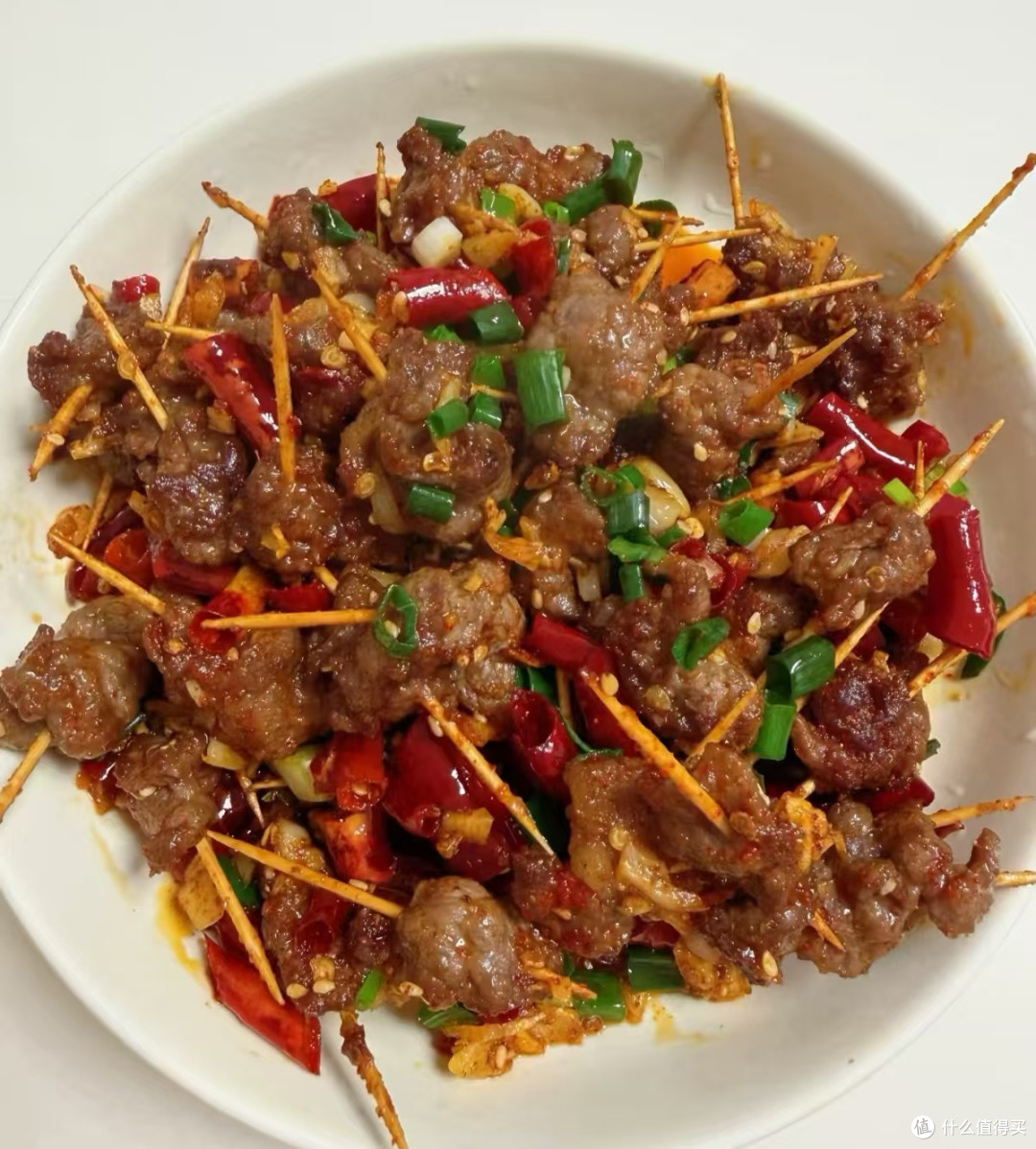 香辣牙签牛肉，超绝家常下酒菜