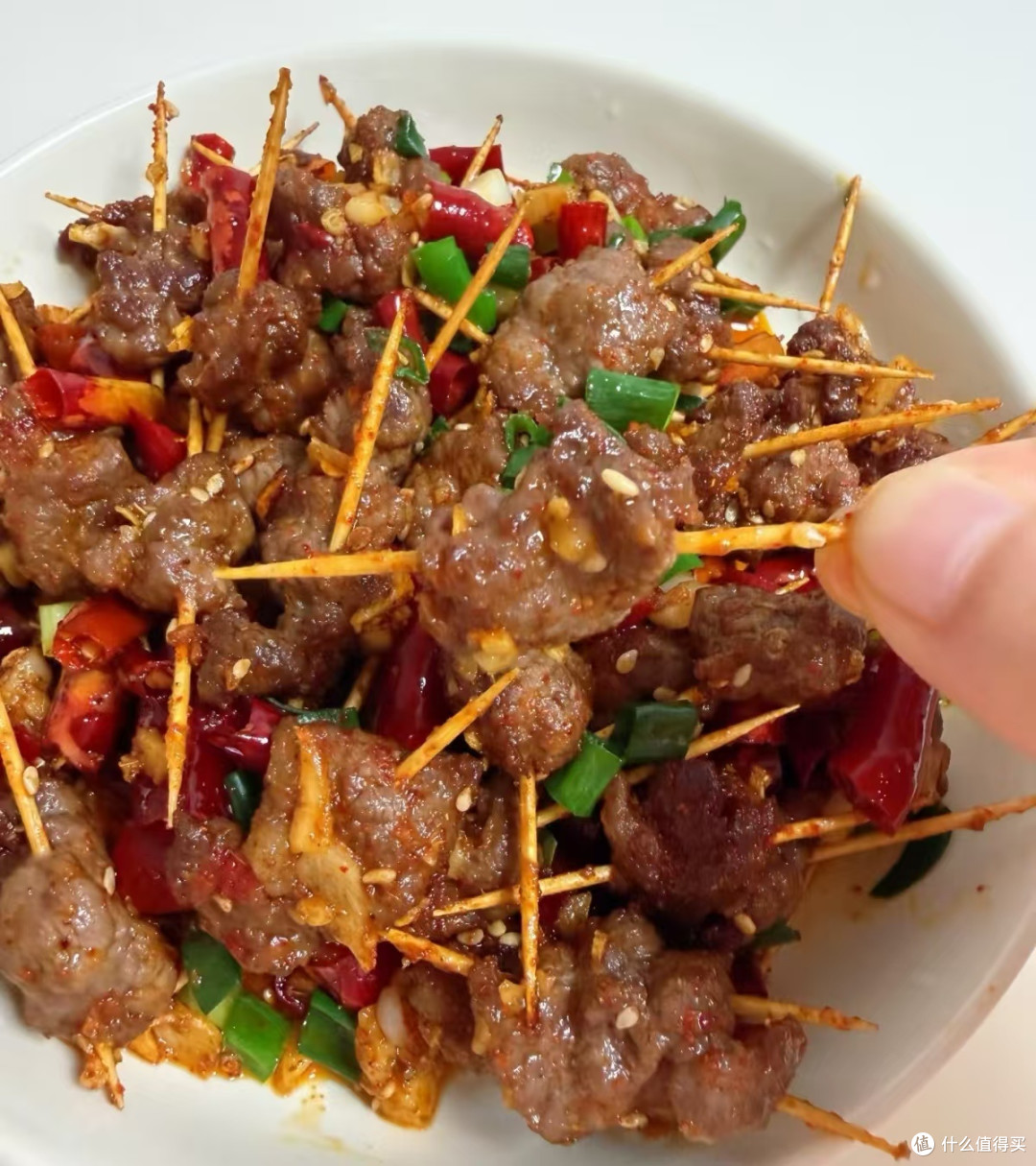 香辣牙签牛肉，超绝家常下酒菜