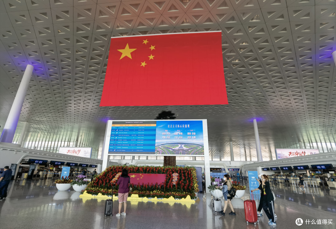 武汉天河国际机场的国内出发大厅