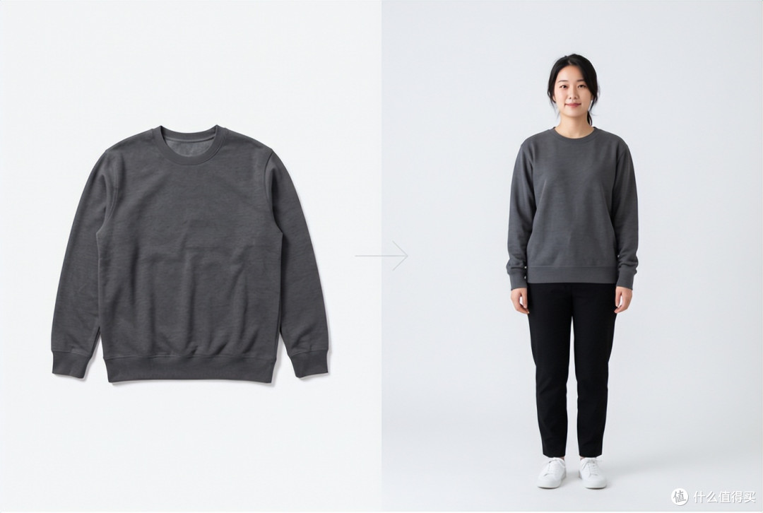 服装上新别再约模特，平铺图一键出上身套图