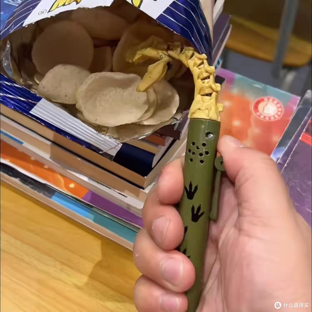 恐龙张嘴圆珠笔的把玩体验
