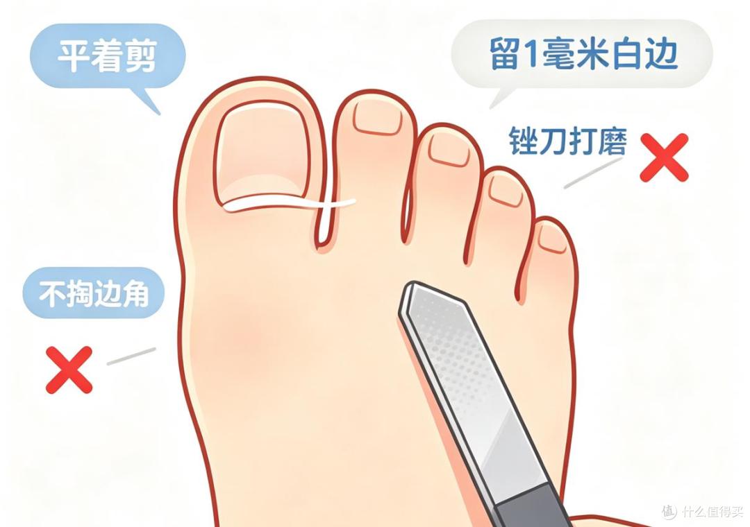 甲沟炎真凶揭秘:不是你不讲卫生,没剪好趾甲,而是剪!太!狠!