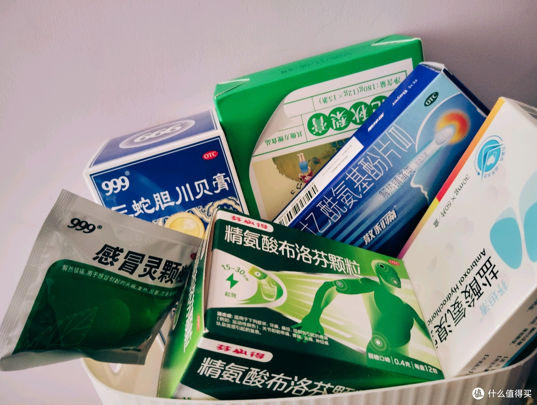 居家常备药品