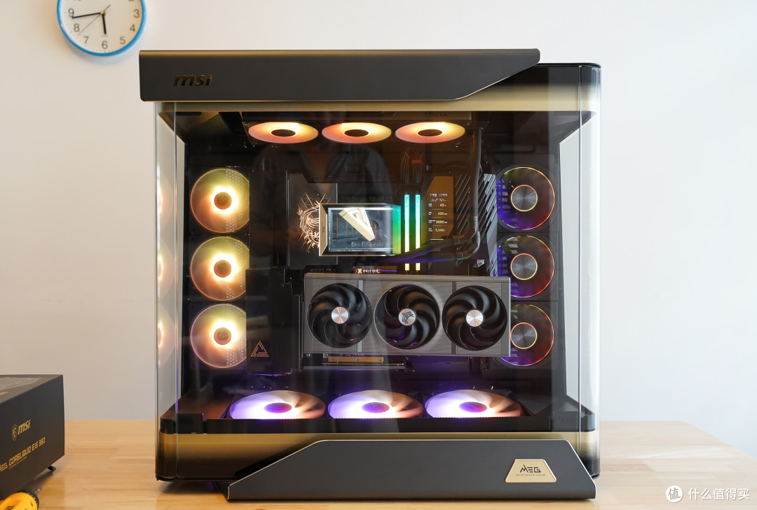 4000元的旗舰机箱啥特色?微星MEG MAESTRO 900R超神机箱装机分享