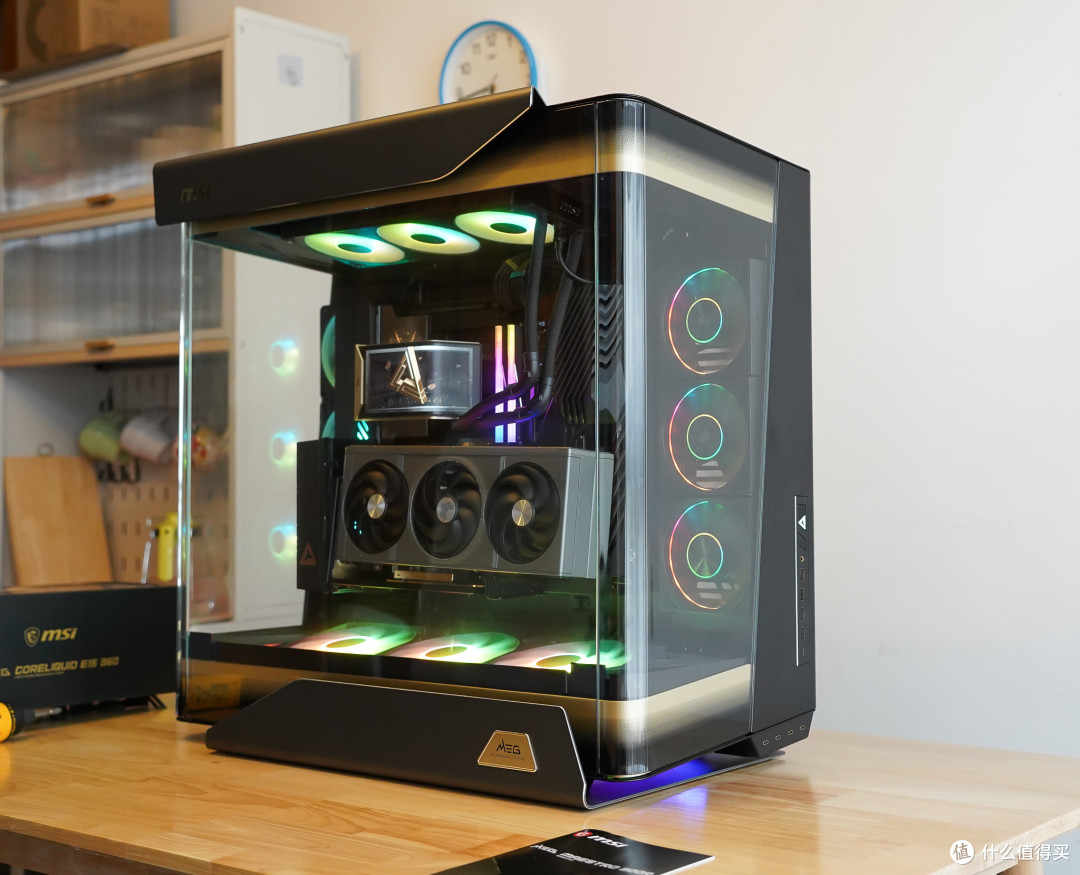 4000元的旗舰机箱啥特色?微星MEG MAESTRO 900R超神机箱装机分享