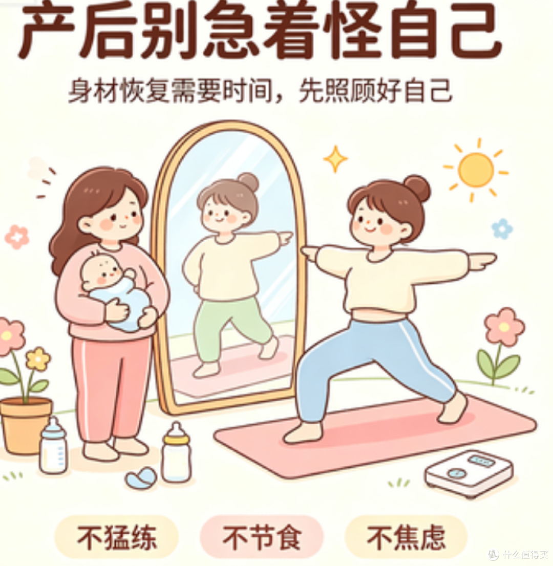 产后麻麻想跟胖胖说拜拜,一步一步跟妞来