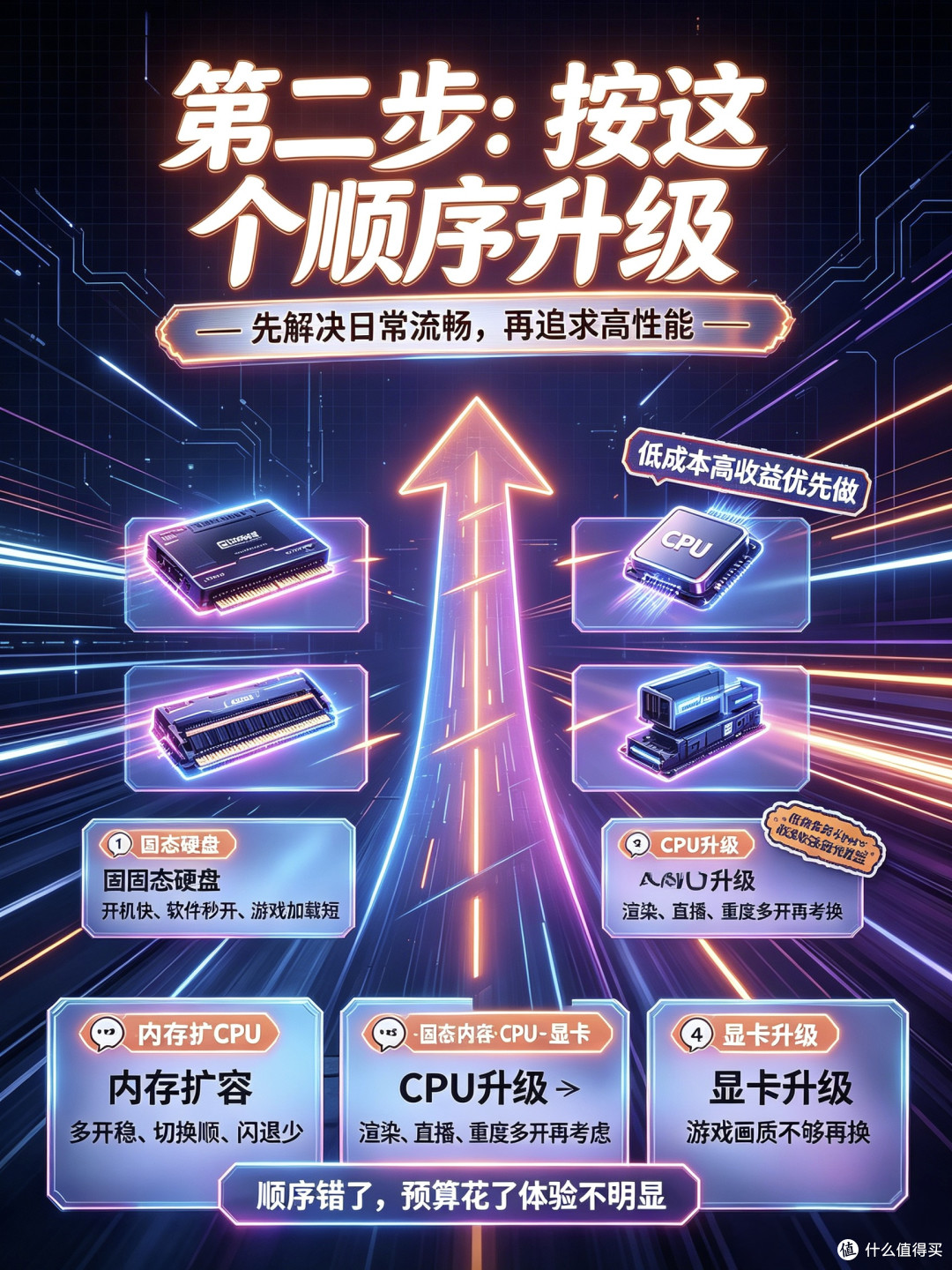 老主机分步升级策略指南（升级有逻辑，装机有策略）