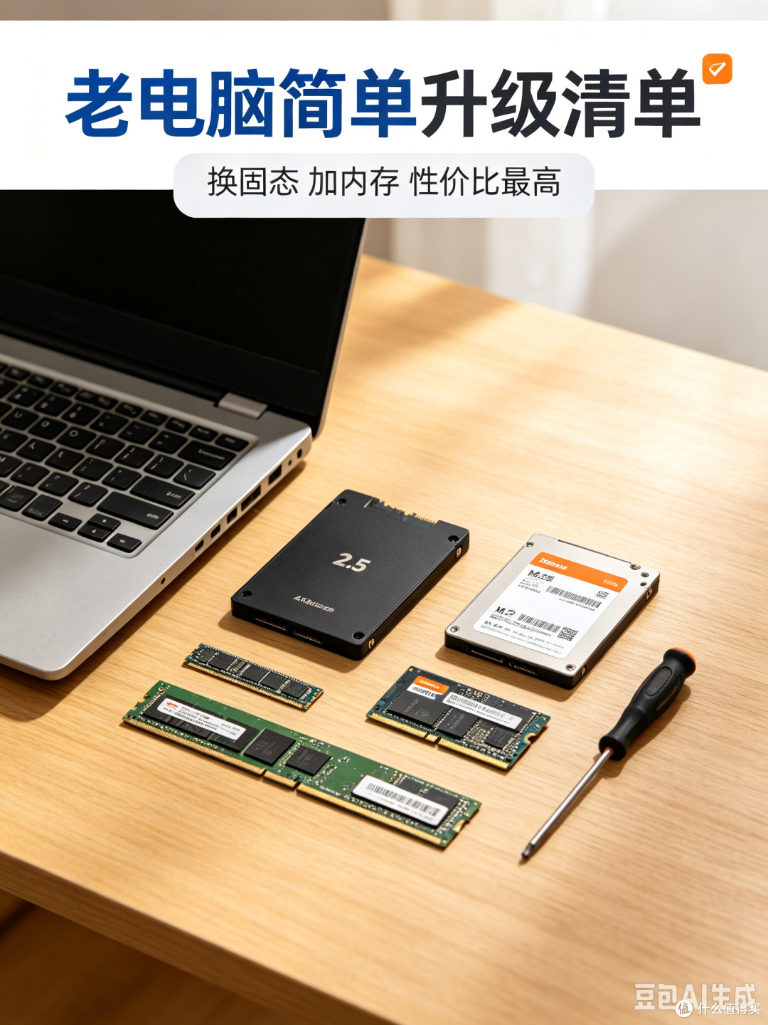 老电脑简单升级清单:换固态/内存性价比最高