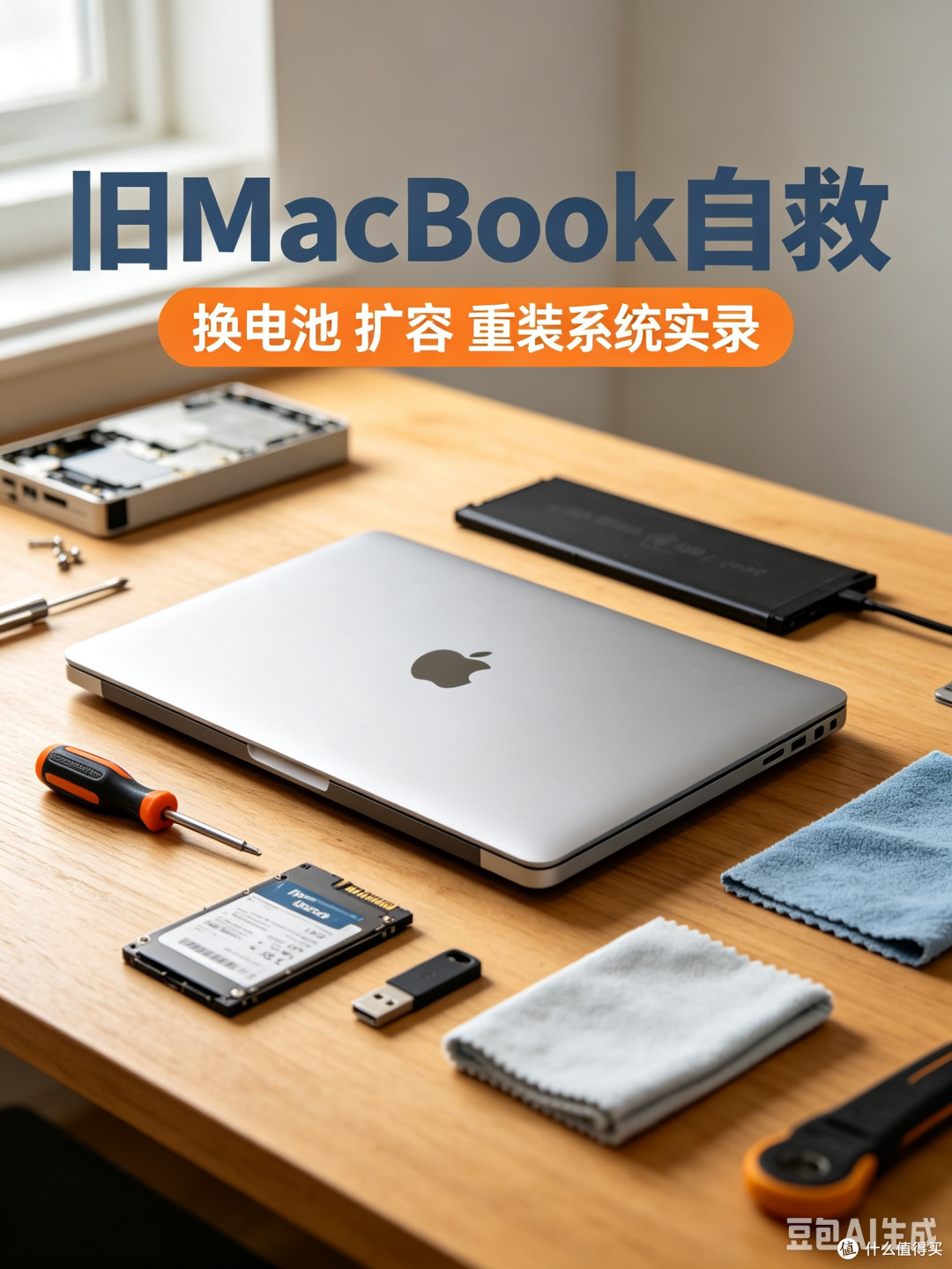 旧MacBook自救：换电池+扩容+重装系统实录