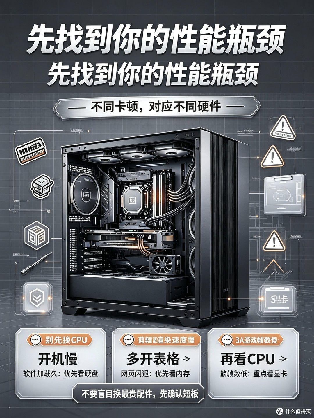 老电脑整机升级实战｜兼顾办公与3A游戏
