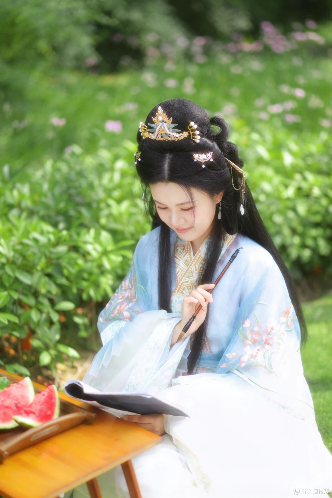 值得买好物|汉服种草|小小仙・魏晋风汉服,入秋的一阕清逸诗篇