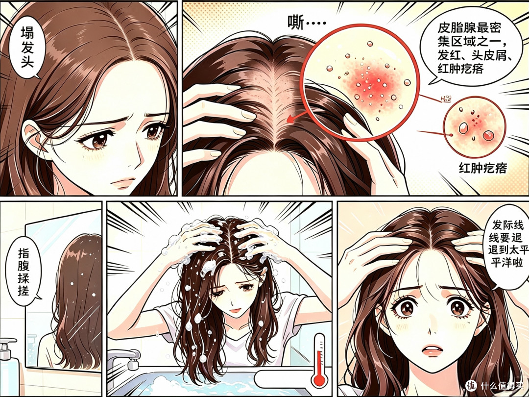 油皮"全家桶":塌头、油脸、背痘,一个都跑不掉!