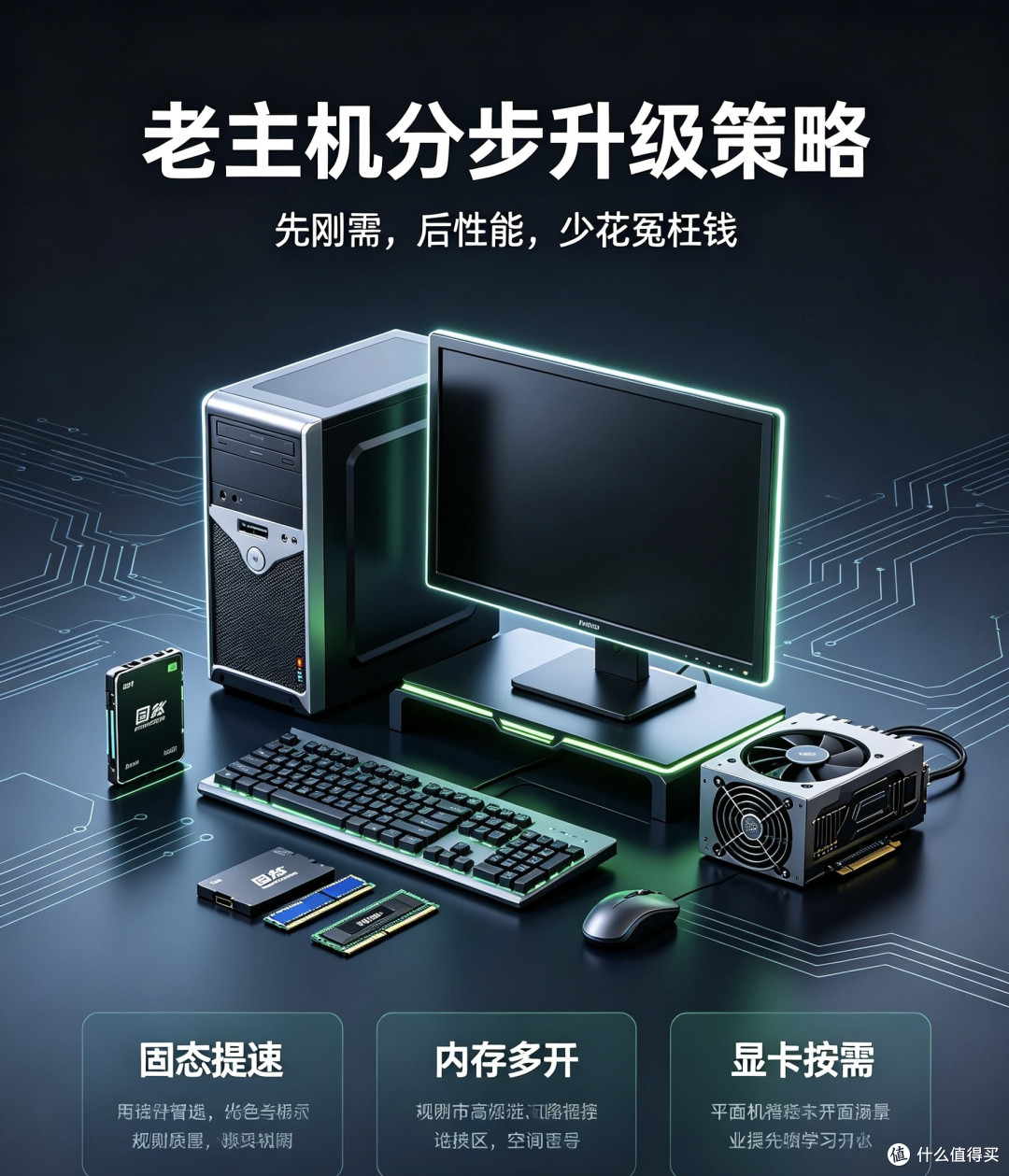 如何低成本优化旧电脑性能