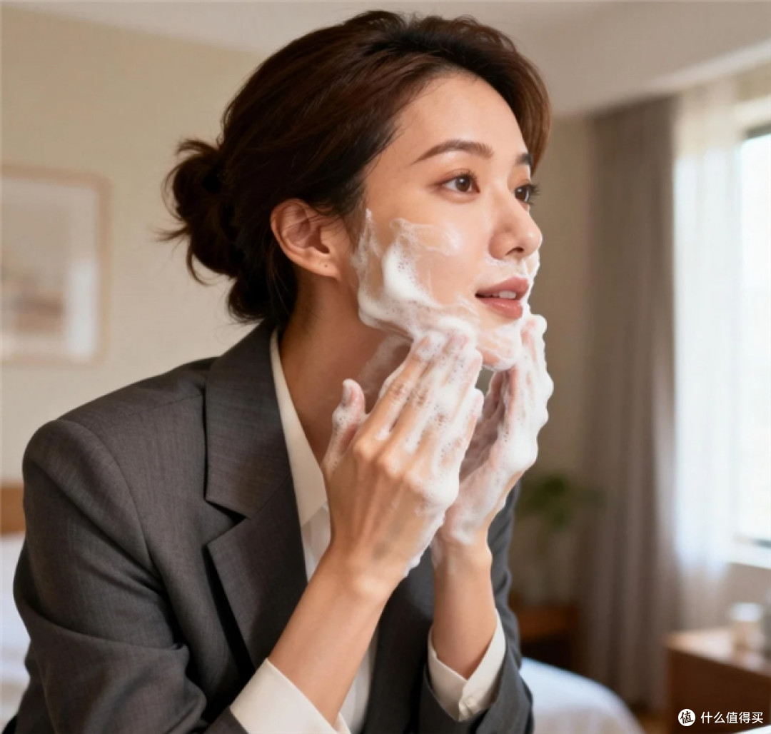 晚睡爱出油还怕闷痘的租房女生,洗面奶别只盯价格,温和清洁