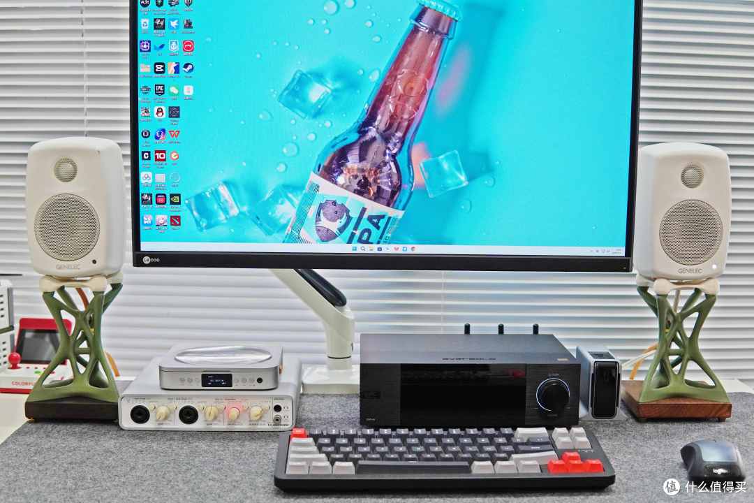 手搓真力G1支架底座，3D打印+实木，不到60元平替千元原装支架