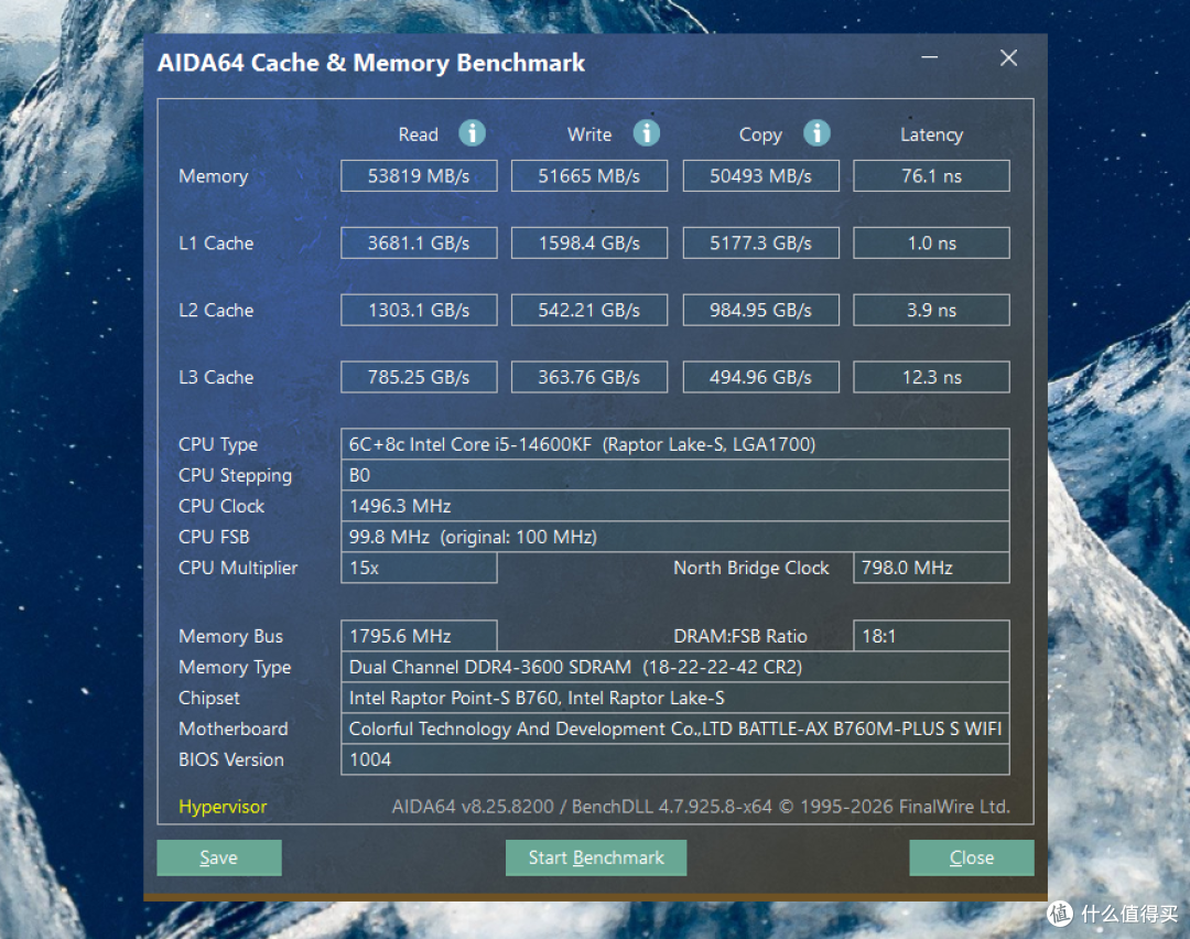 选D4直省2000!14600KF+七彩虹B760M超级黑刃+5070装机分享