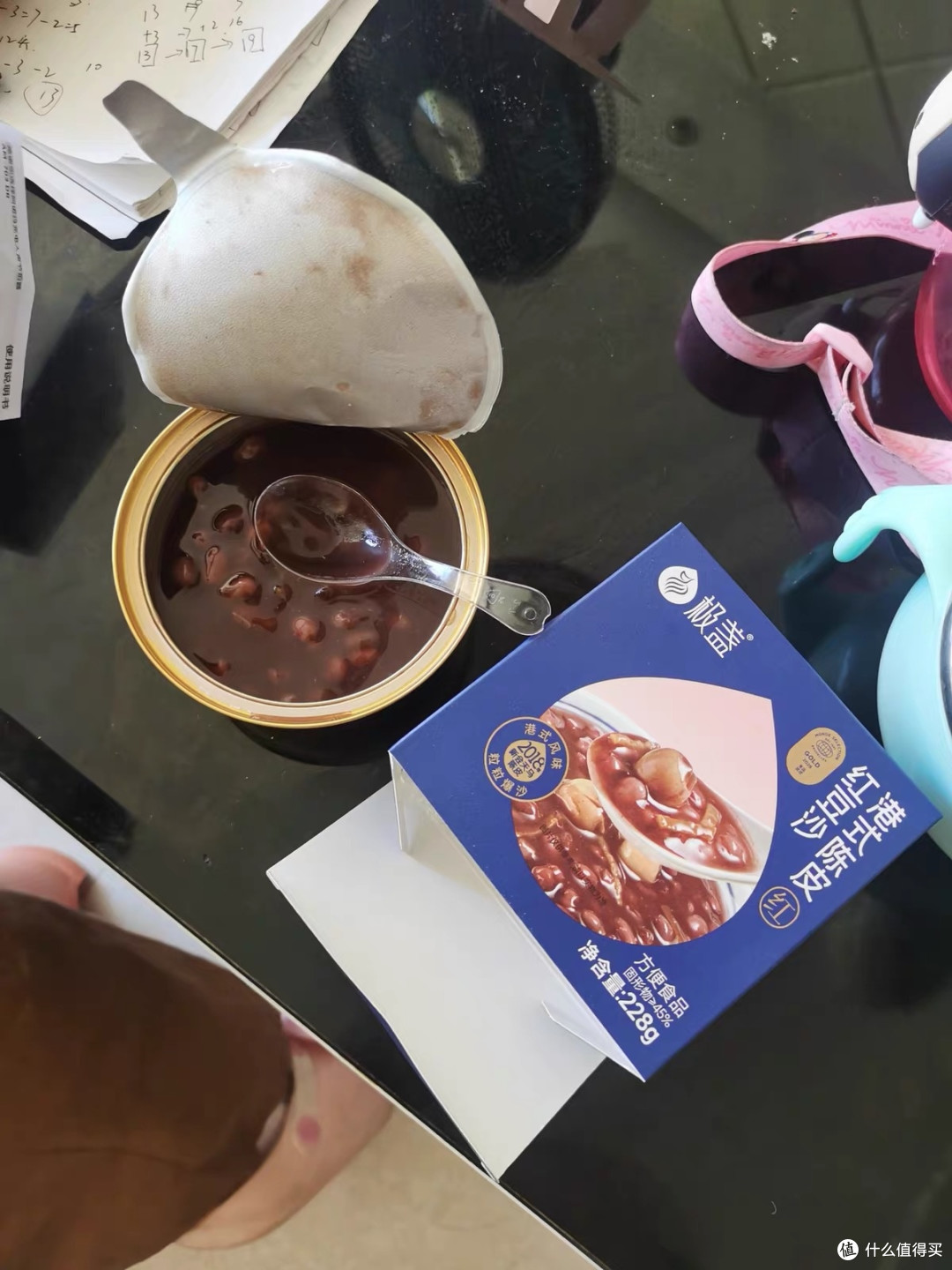 控糖期能喝的红豆沙,陈皮莲子香暖胃又解馋