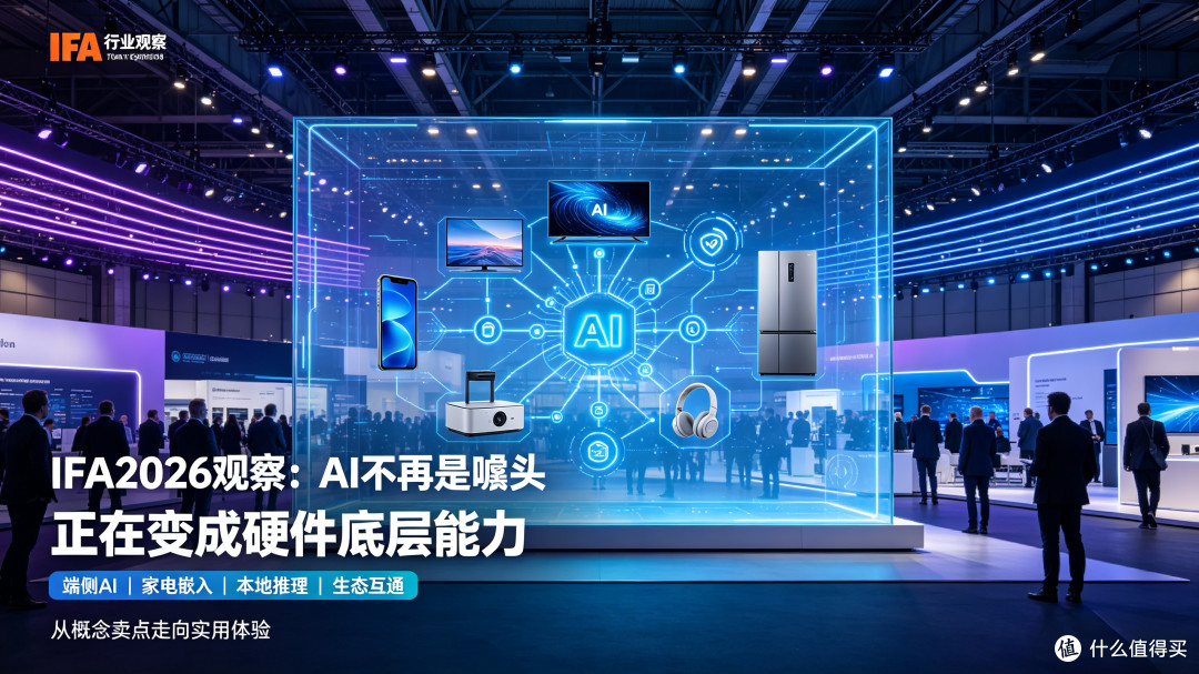 IFA2026揭示AI成硬件底层能力