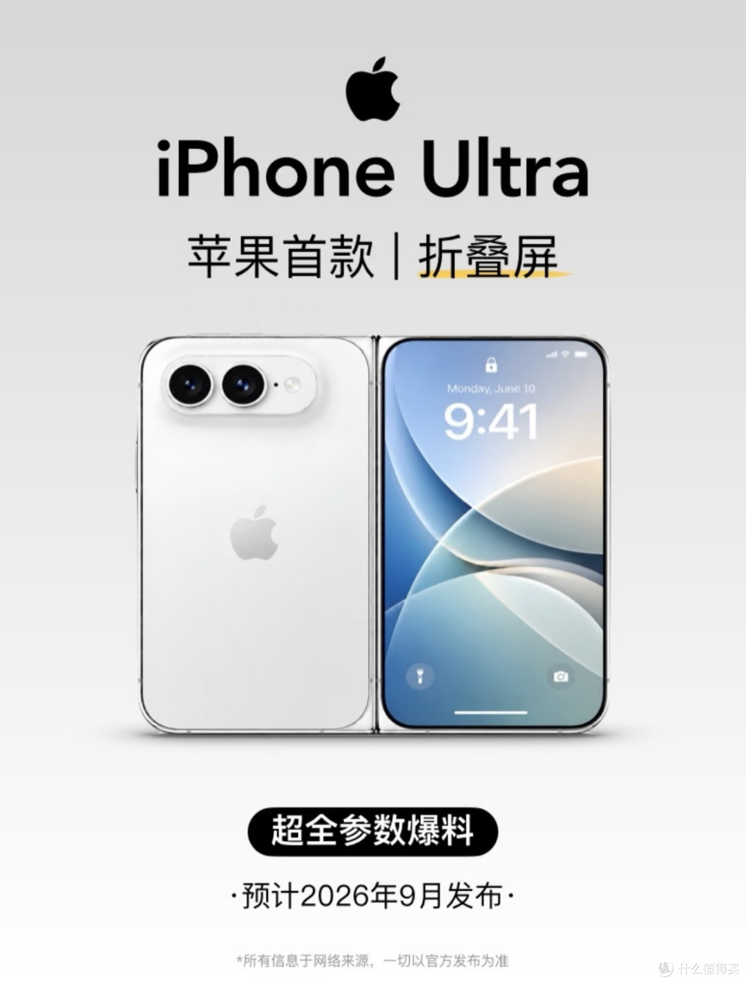 户子也没想到，苹果真出折叠屏了🤪