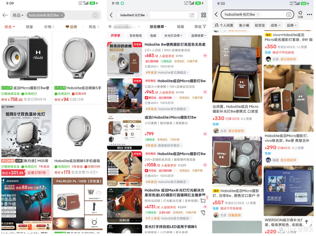 二手鱼vivo端午礼盒价格依然坚挺,里面补光灯居然比整套礼盒还贵