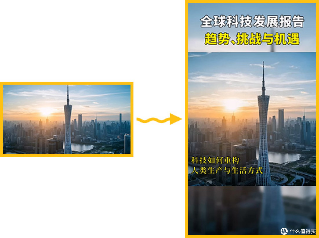 怎么制作视频上下模糊？快速制作中间清晰上下模糊的效果