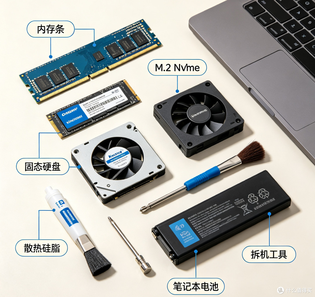 笔记本卡顿?百元升级再战三年