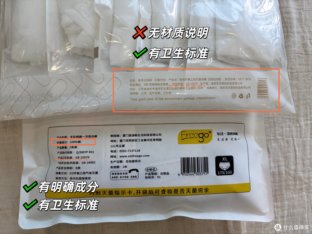 旅行知心搭子,一次性内裤选购认准这4点不踩雷!