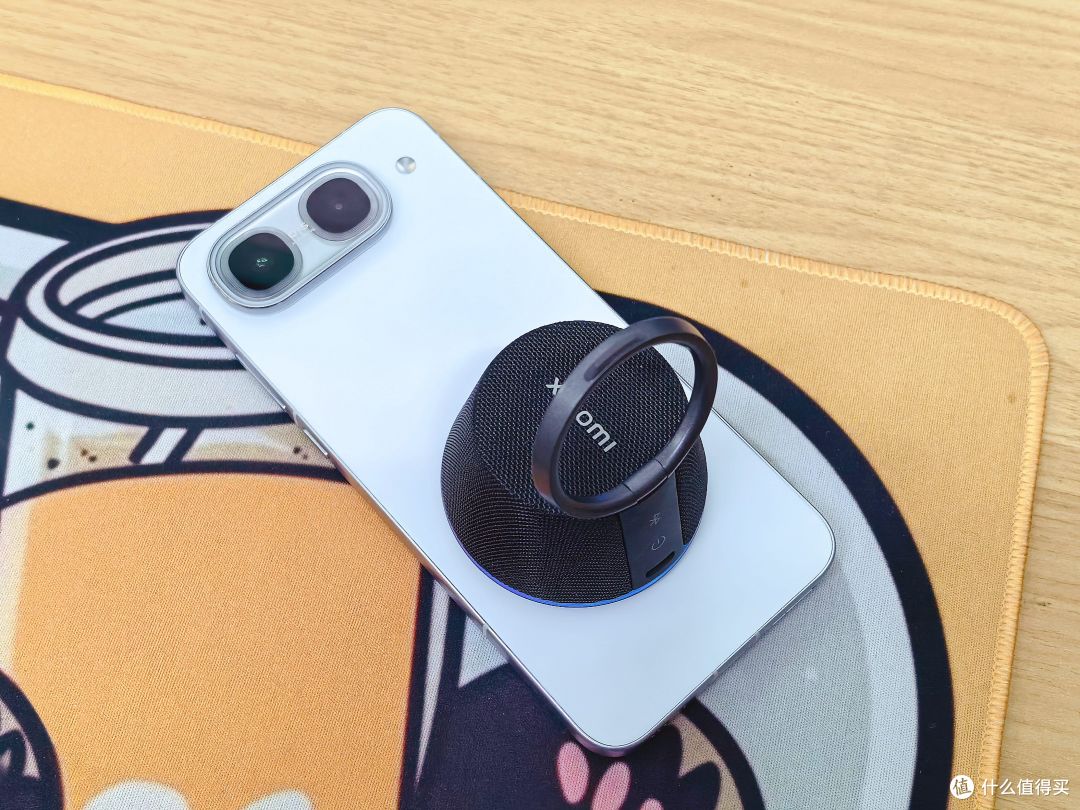 Xiaomi蓝牙音箱磁吸版评测:一吸即连,追剧听歌的随身小搭档