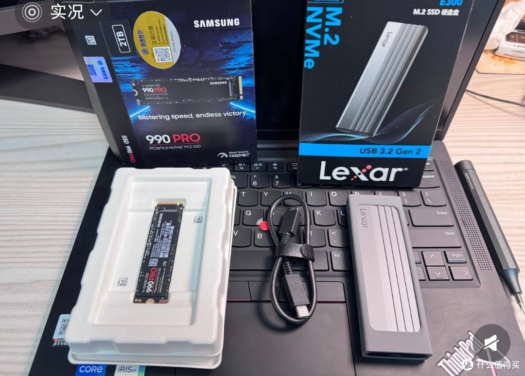 ThinkPad X1C更换三星990Pro实录