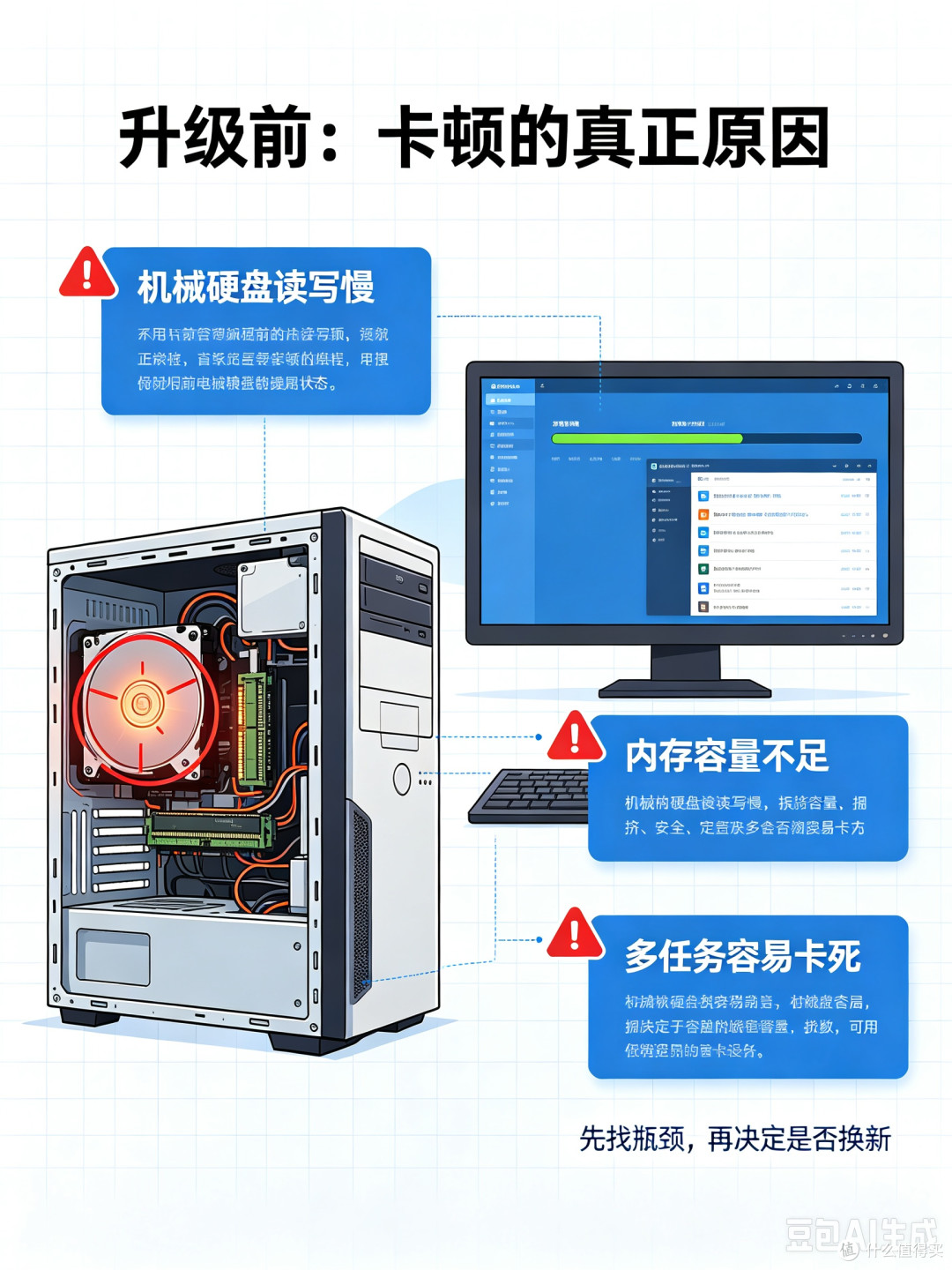 老电脑加内存换SSD,500元让它再战三年
