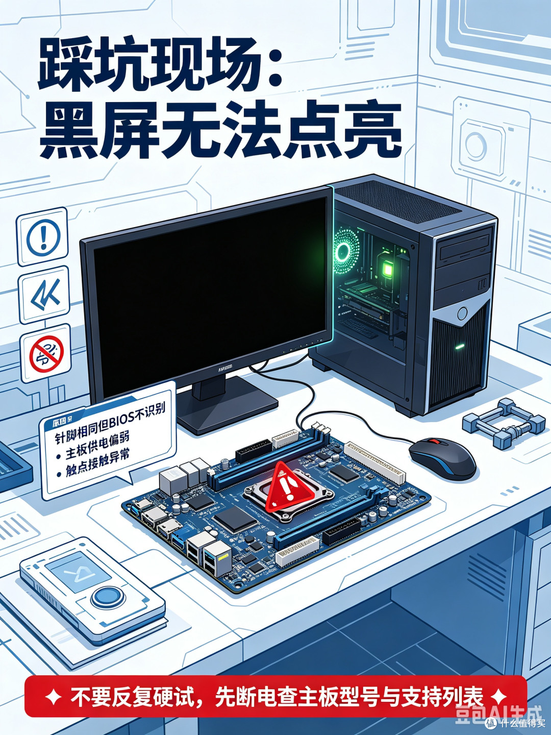 十年老台式机换CPU:主板兼容性踩坑全记录