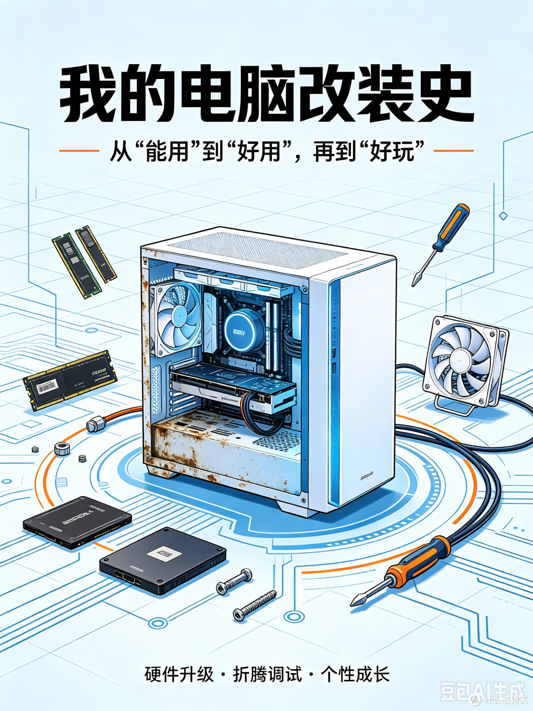 我的电脑改装史——从"能用"到"好用",再到"好玩"