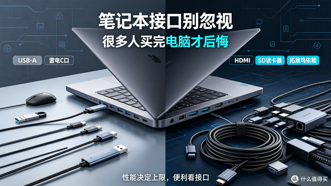 笔记本接口别忽视!很多人买完电脑才后悔