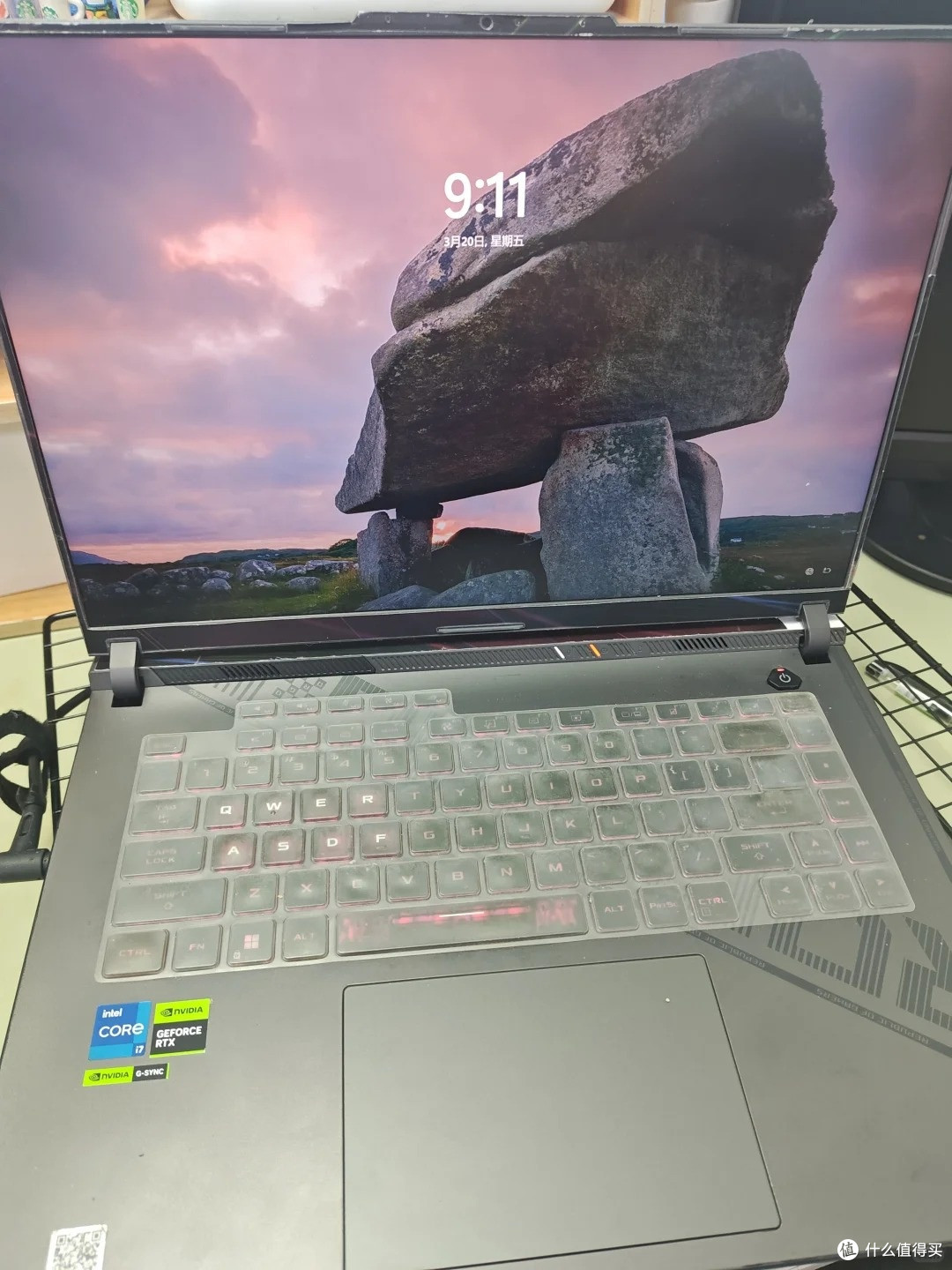 ROG 魔霸新锐清灰换相变片 + 加装固态，液金机型也能放心造