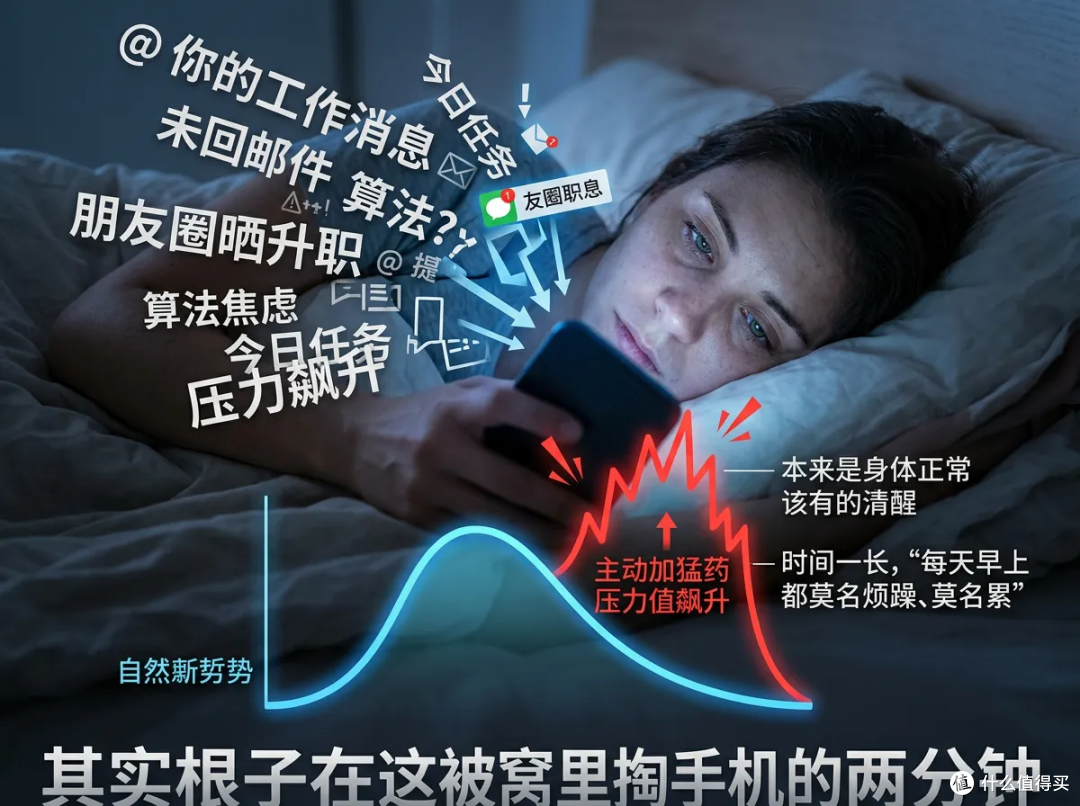 千万别一睁眼就看手机!千万不要!毁眼睛只是顺带的