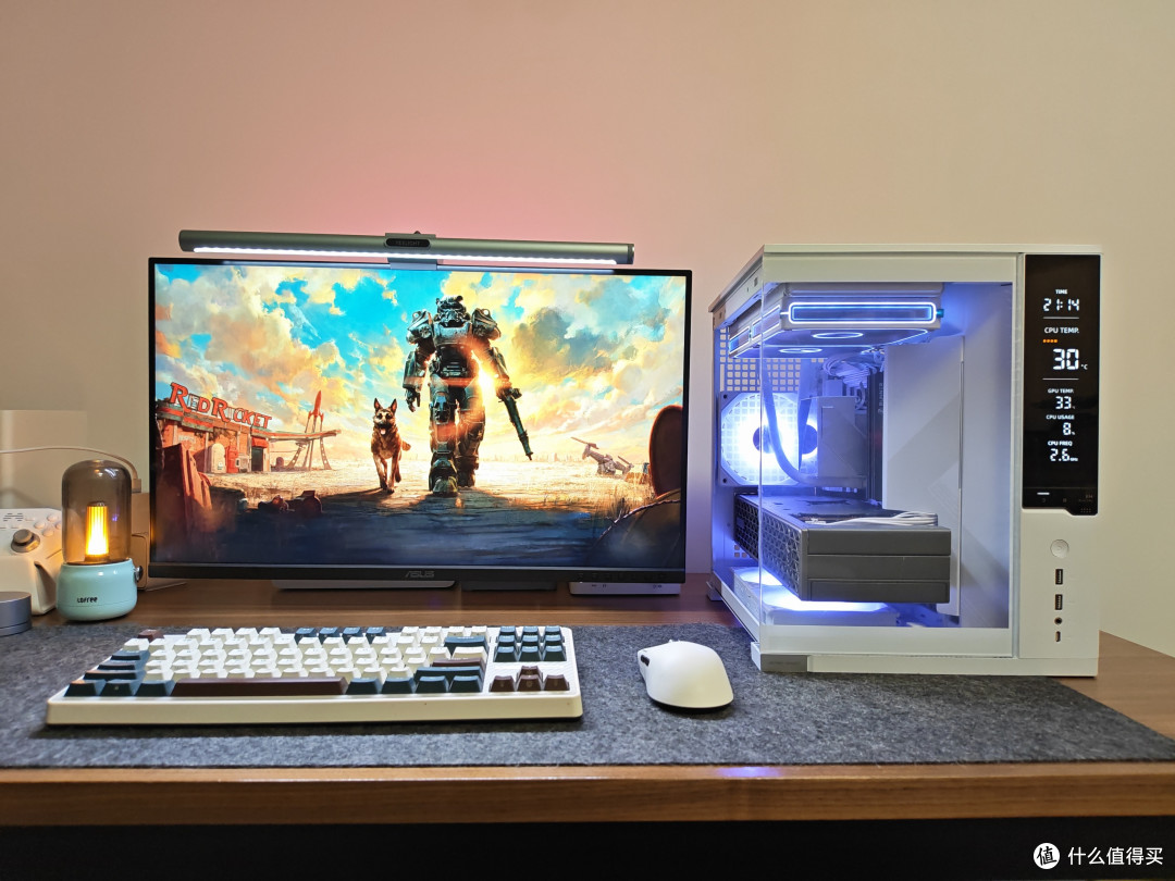 乔思伯D34机箱+TM280水冷+安耐美PK1000W电源,打造电竞小钢炮