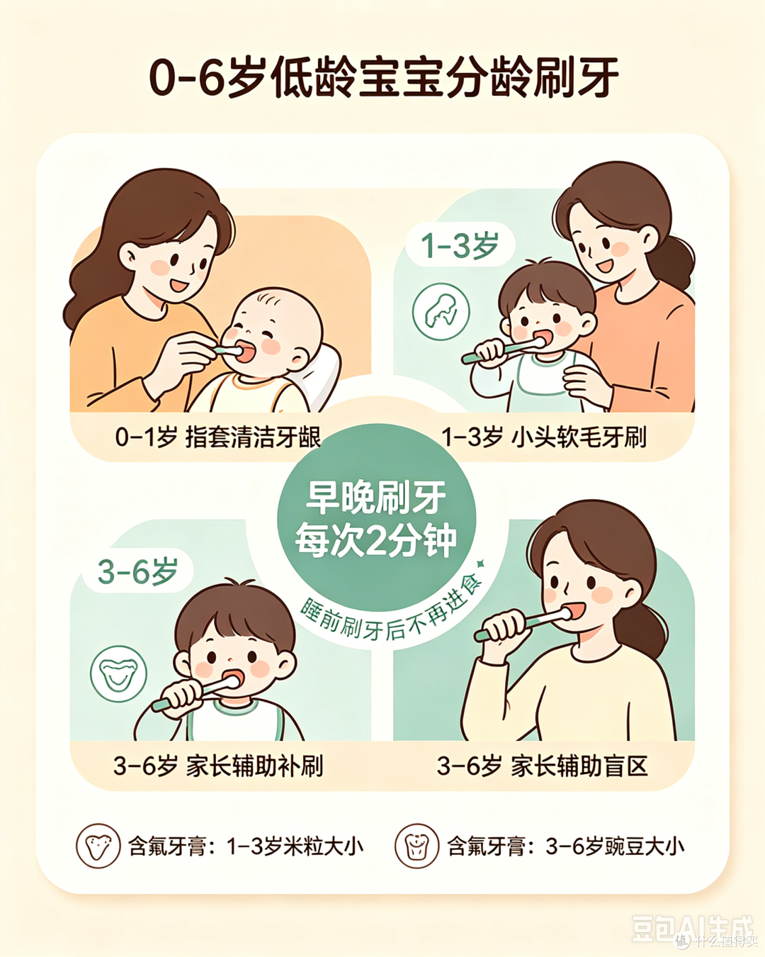 低龄宝宝牙齿养护实录|从敷衍刷牙到一口好牙,护牙避雷之路