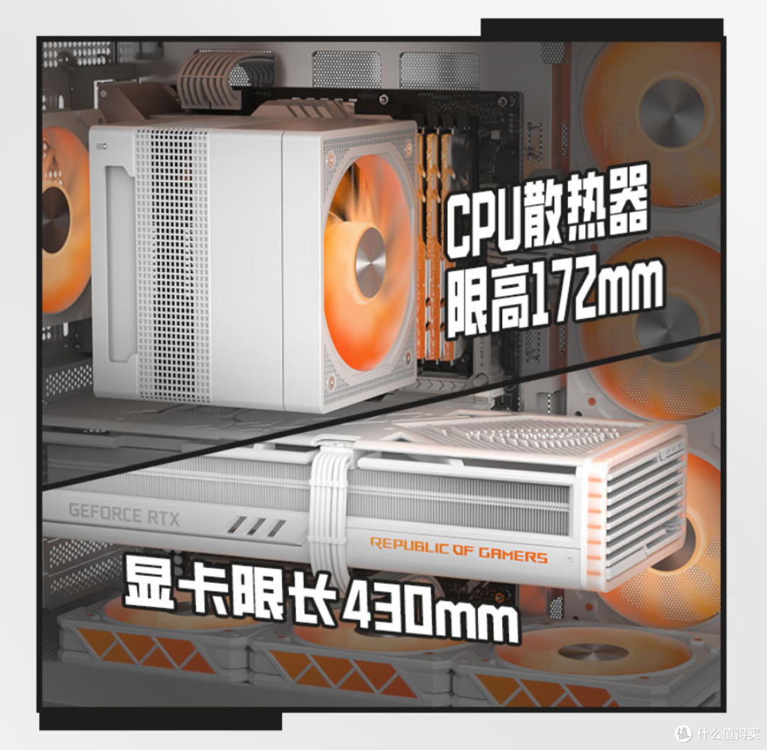299¥的M-ATX高颜值小海景房,+100¥升级屏幕:金河田平行世界M